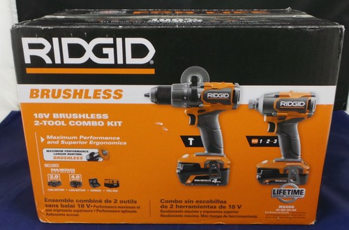 Ridgid r9208 18v brushless - 18v,