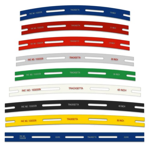 Track laying templates - laying,