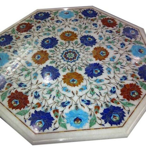 Marble coffee table - 24",