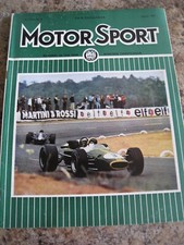 MOTOR SPORT AUG 1967 VOLVO