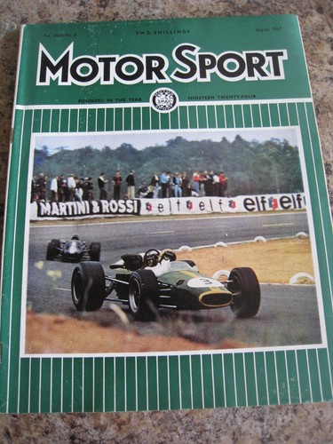 Motor sport aug - motor, 1967