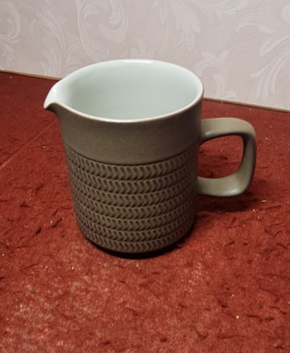 Denby chevron milk jug - chevron,