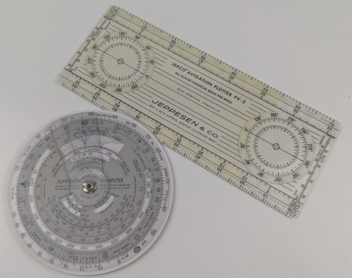 Jeppesen flight computer - cr-2,