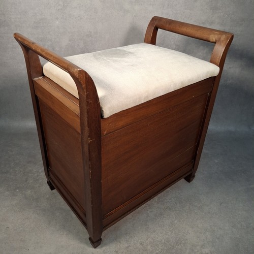 Piano stool storage bench - piano,