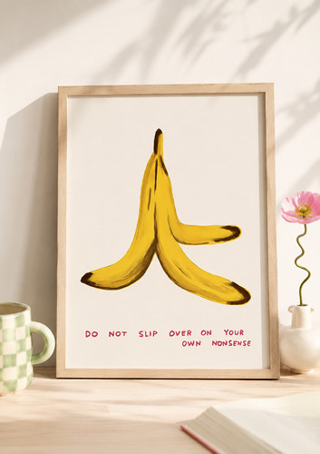 David shrigley banana - banana, art