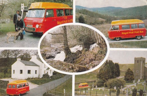 Royal mail post bus grizedale - bus,