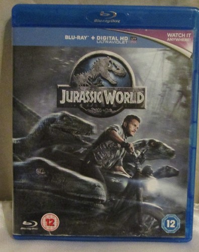Jurassic world blu ray - world:, ray: