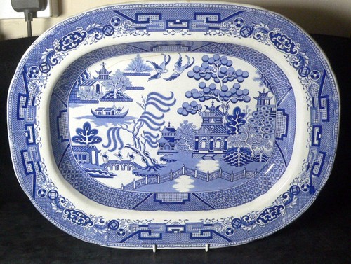 Antique willow pattern - antique,