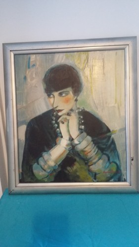 Old painting hst - painting, art