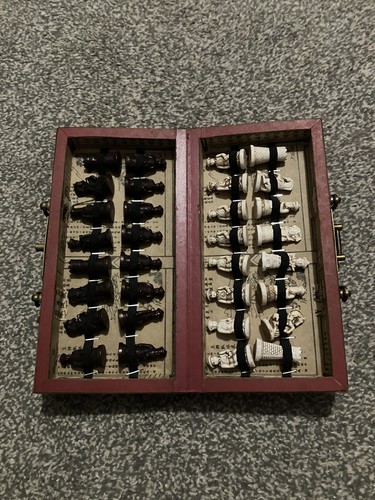 Wooden chinese terracotta men - chinese,