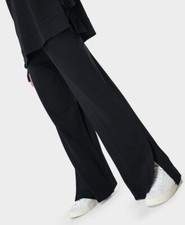 Sweaty Betty After Class Wide Leg Trousers, Black (XS,S,M &L/BNWOT-RRP: £75)