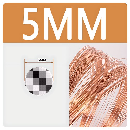 Pure round copper - round, wire