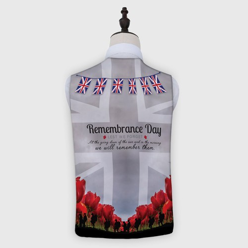 Remembrance day waistcoat - remembrance,