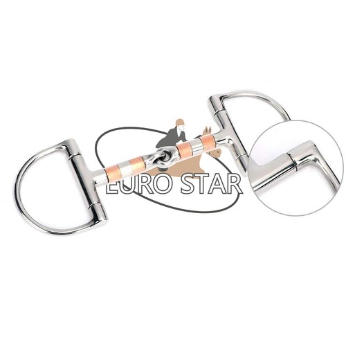 Ring new snaffle bit with - d-ring,