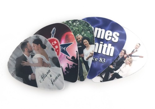 Personalised guitar picks - 50,