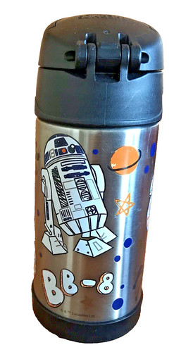 Stainless steel thermos d2 - stainless,