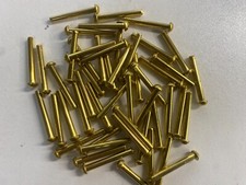 Brass Round Head Rivets Solid