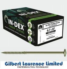 WAFER HEAD LANDSCAPE WOOD TIMBER FIX SCREWS SLEEPER DECKING INDEX JOINING 