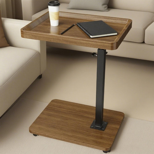 Adjustable side table - table, c