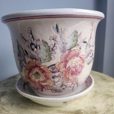 Ceramic Indoor Planter 15 Cms Flower Decorative Pot Holder