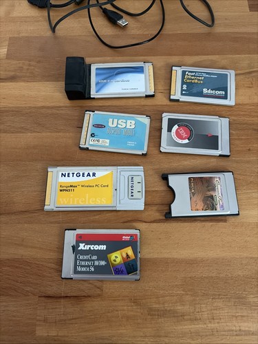 Vintage pcmcia card bundle - vintage,