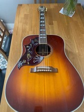 Gibson Hummingbird acoustic guitar. Custom shop Lefty