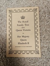 Printed 1975 official UK Royal