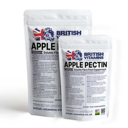 Apple pectin 550mg capsules - apple,