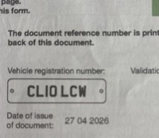 Private Number Plate