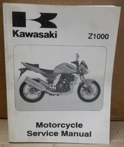 Service manual kawasaki - service, z1000
