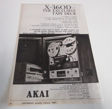 AKAI Advertisement - Model