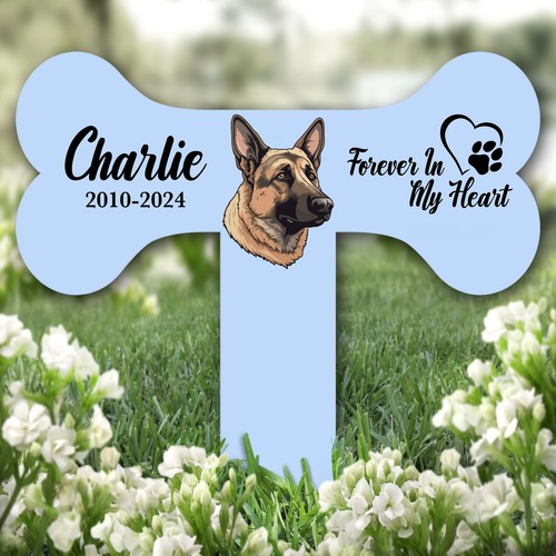Bone blue german - german, shepherd