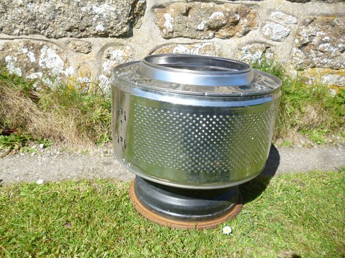 Washing machine drum camp fire - washing,