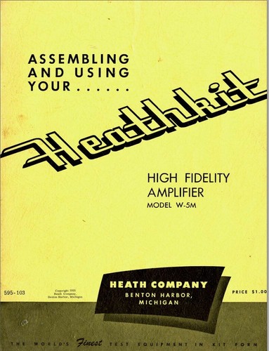 Heathkit assembling and - w-5m,