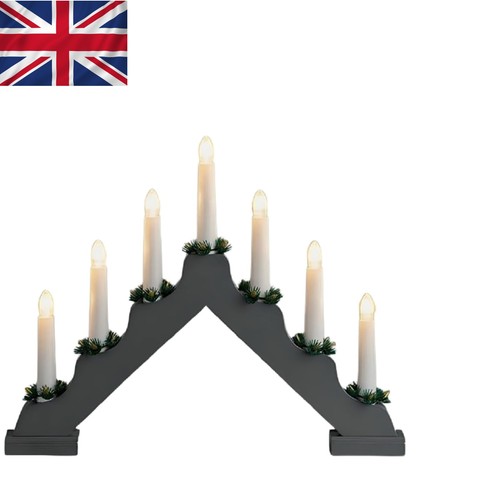 Traditional grey candle bridge - grey,