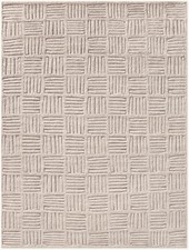 Modern Moroccan Berber Wool Rug Color Latte Design Luxury Handmade Carpet Rug