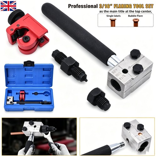 Brake line flaring tool kit - brake,