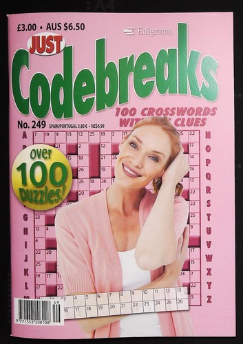 Codeword puzzles book just - codeword,