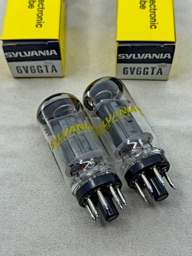 Matched pair sylvania 6v6gta - matched,