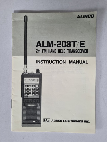Alinco alm 203t original - alinco, alm-203t/e