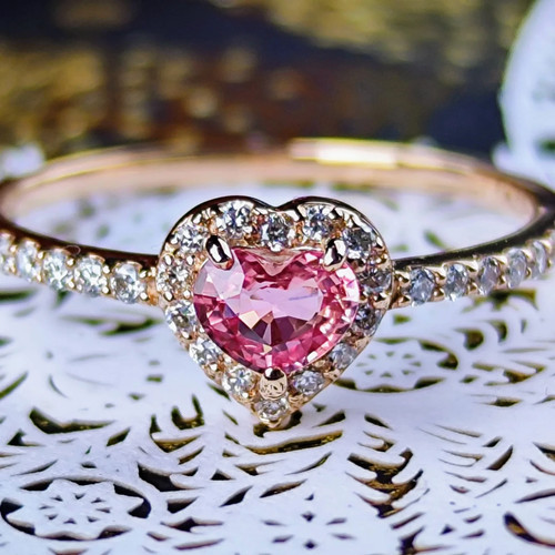 Natural padparadscha sapphire - natural,