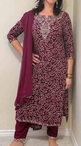 Embroidered ethic indian - ethic,