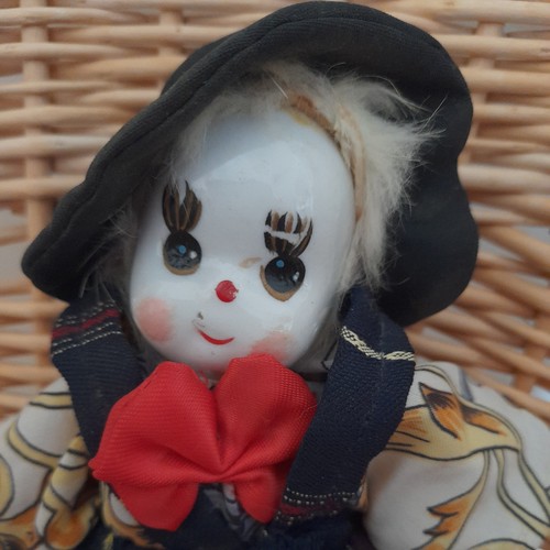 Haunted hobo clown doll - clown,