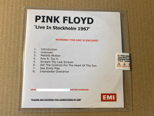 Pink floyd very rare sealed - pink,