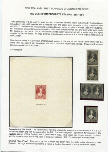 New zealand 1855 chalon - new,