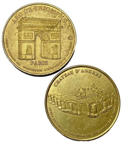 2001 tourism medals chateau - tourism,