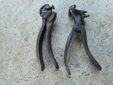 TWO VINTAGE SAW SETTING TOOLS