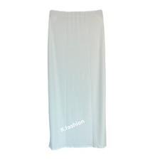 New Ladies Bodycon Slim Fit Stretch Long Maxi Women Pencil Skirt Casual Work UK