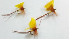 Mayfly yellow drake dry - 3, x