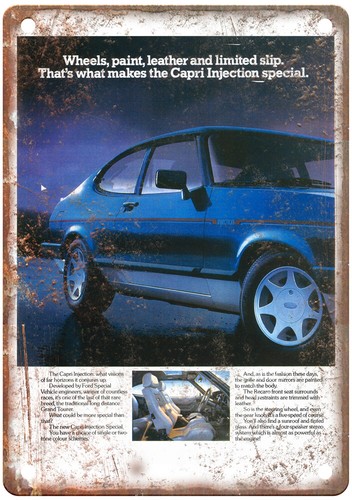 Vintage 1985 ford - vintage, capri